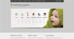 Desktop Screenshot of castlepinesacademy.com